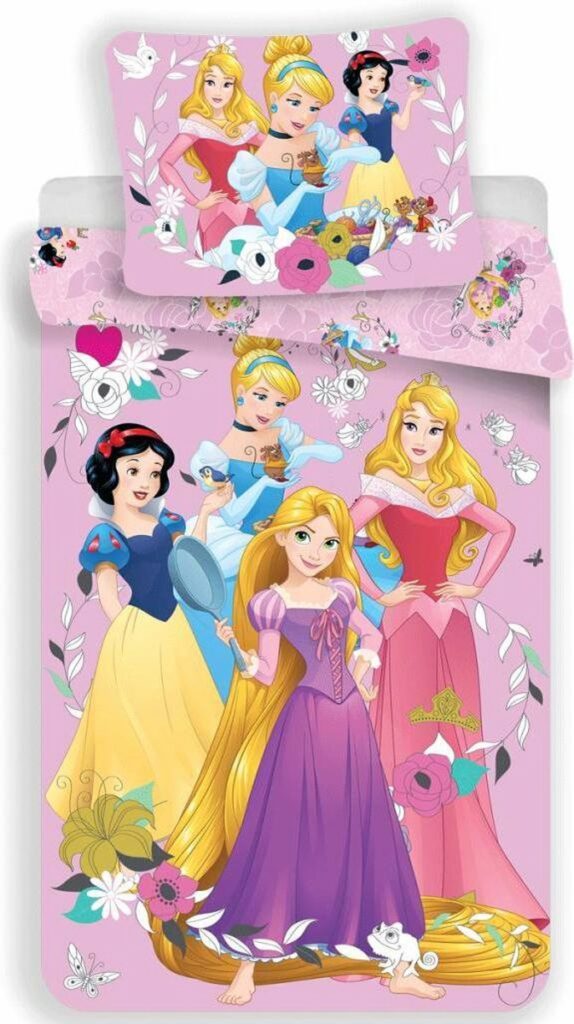 Disney Princess Dekbedovertrek 160 x 200 cm - 70 x 80 cm