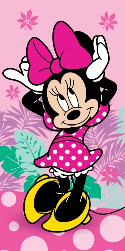 Minnie Mouse strandlaken Strik 70 x 140 cm