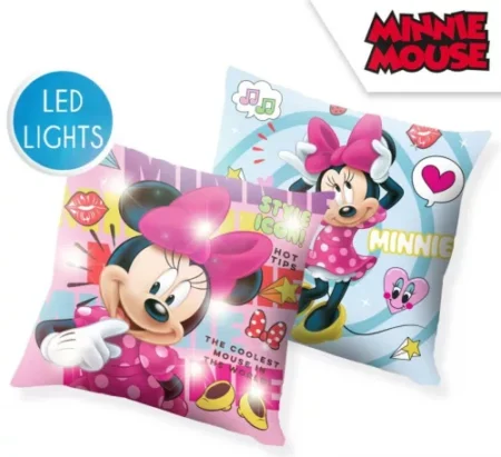 Disney Minnie sierkussen met LED verlichting 40X40 cm