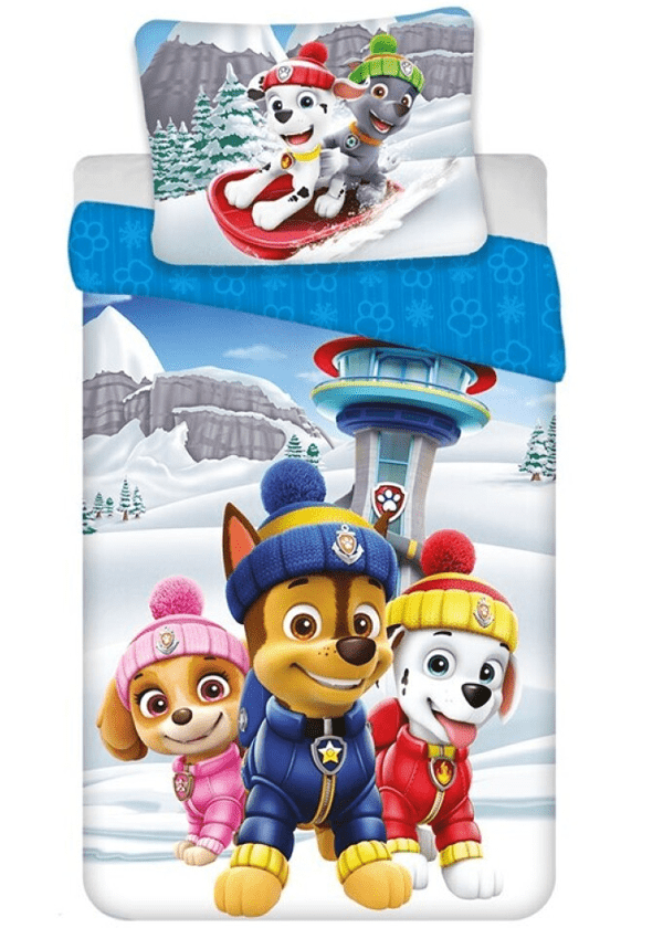 PAW Patrol Dekbedovertrek Winter 140 x 200 cm - 65 x 65 cm