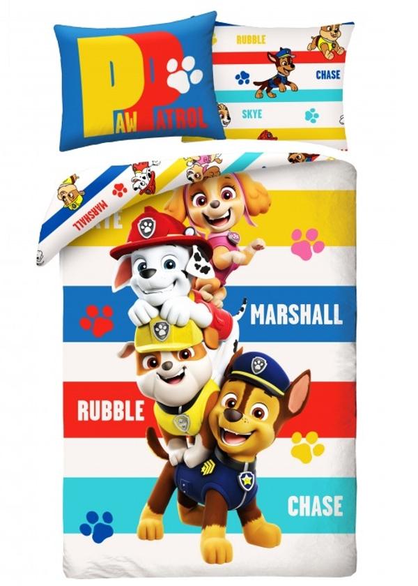 Paw Patrol dekbedovertrek dog tower 140 x 200 cm katoen