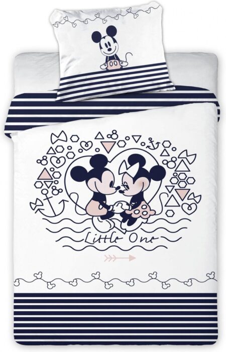 Disney Mickey Mouse Dekbedovertrek Little one - Katoen 100 x 140 cm