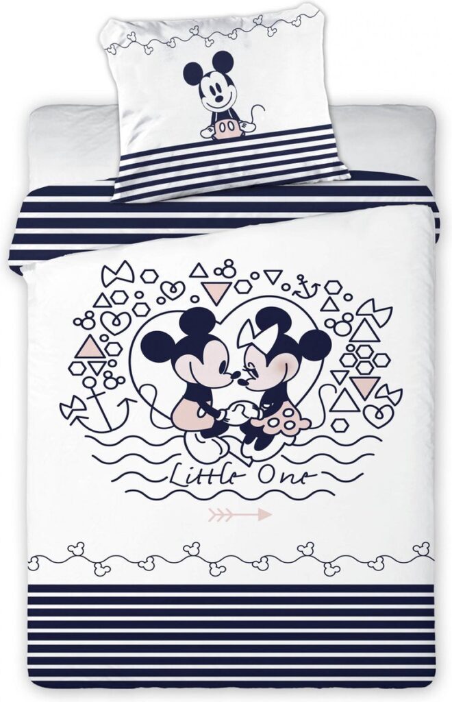Disney Mickey Mouse Dekbedovertrek Little one - Katoen 100 x 140 cm