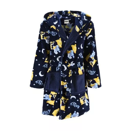Bluey Navy night badjas 3 - 6 jaar