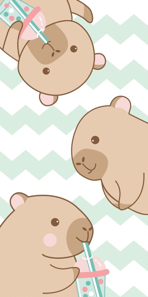 Capybara strandlaken 70 x 140 cm - katoen