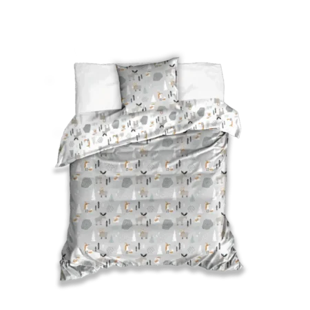 Carbotex Kerst Dekbedovertrek dieren