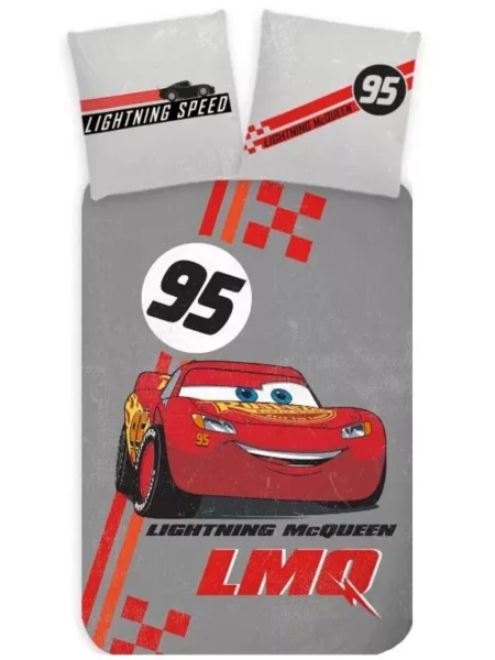 Cars Peuterdekbedovertrek LMQ  - 100 x 135 cm - Katoen