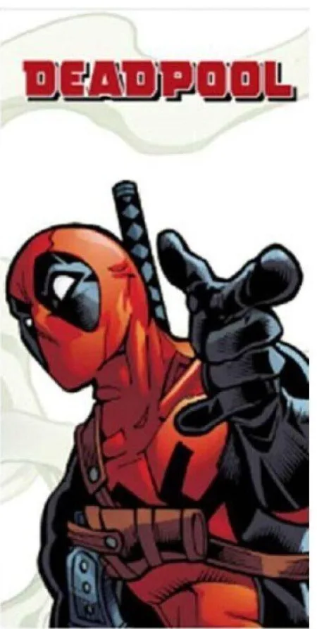 Deadpool handdoek polyester 70 x 140 cm