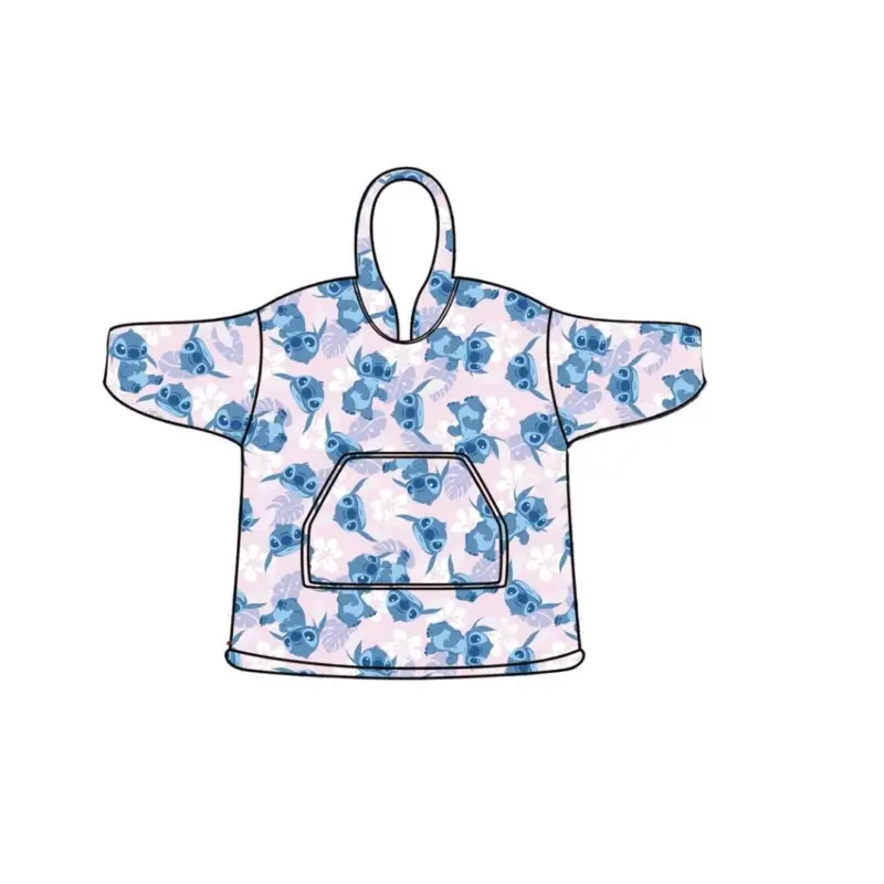 Disney Lilo & Stitch hoodie poncho maat XS - L - polyester