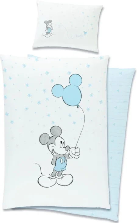 Disney Mickey Mouse Dekbedovertrek Ballon - 100 x 135 cm - Katoen