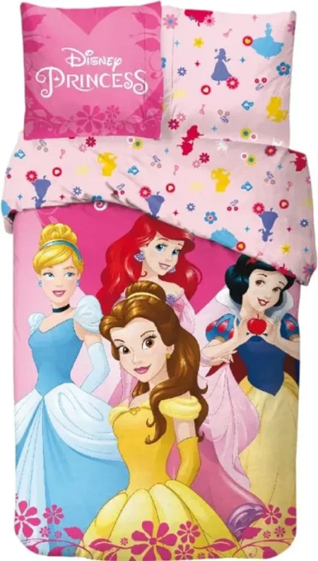 Disney Princess dekbedovertrek 140x200cm