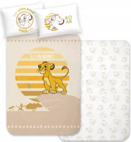 Disney The Lion King Roar peuterdekbedovertrek - 100 x 135 cm - Katoen