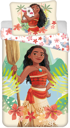 Disney Vaiana Tropicol Dekbedovertrek -140 x 200 cm - katoen pre order