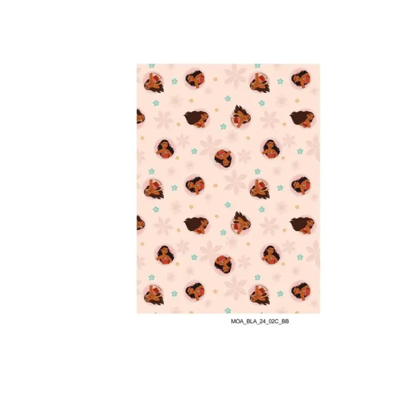 Disney Vaiana fleece plaid 110 x 150 cm - polyester