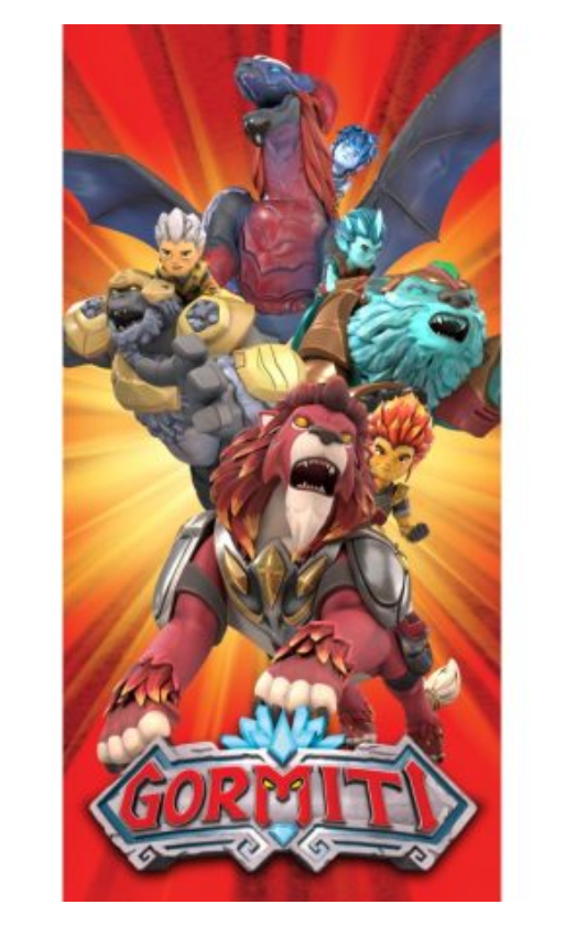 Gormiti  strandlaken 70 x 140 cm