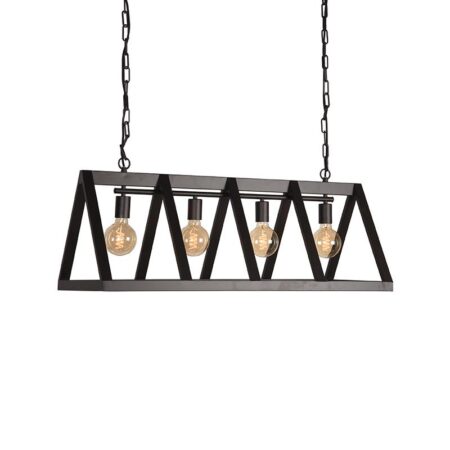 LABEL51 Hanglamp Roof - Zwart - Metaal