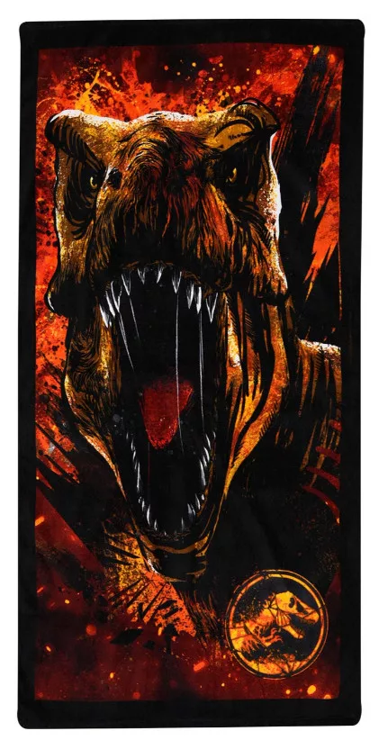 Jurassic World Strandlaken  claws 70 x 140 cm
