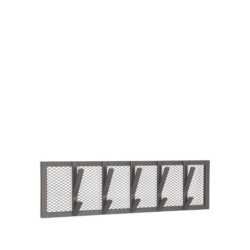 LABEL51 Kapstok Gruff - Burned Steel - Metaal - L