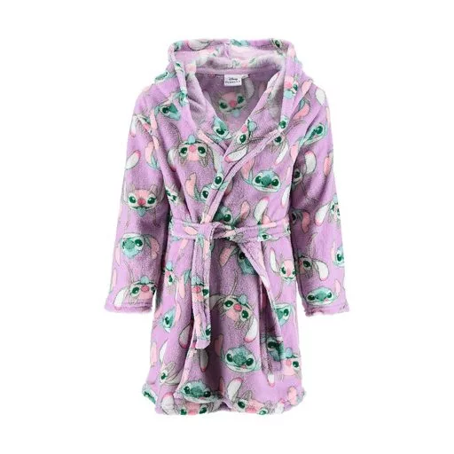 Lilo & Stitch Alien Paars badjas 3 - 8 jaar