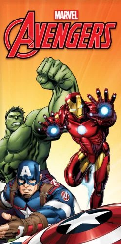 Marvel Avengers strandlaken Ironman &  Hulk 70 x 140 cm