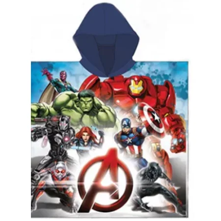 Marvel Team Avengers poncho - 55 x 110 cm -  polyester