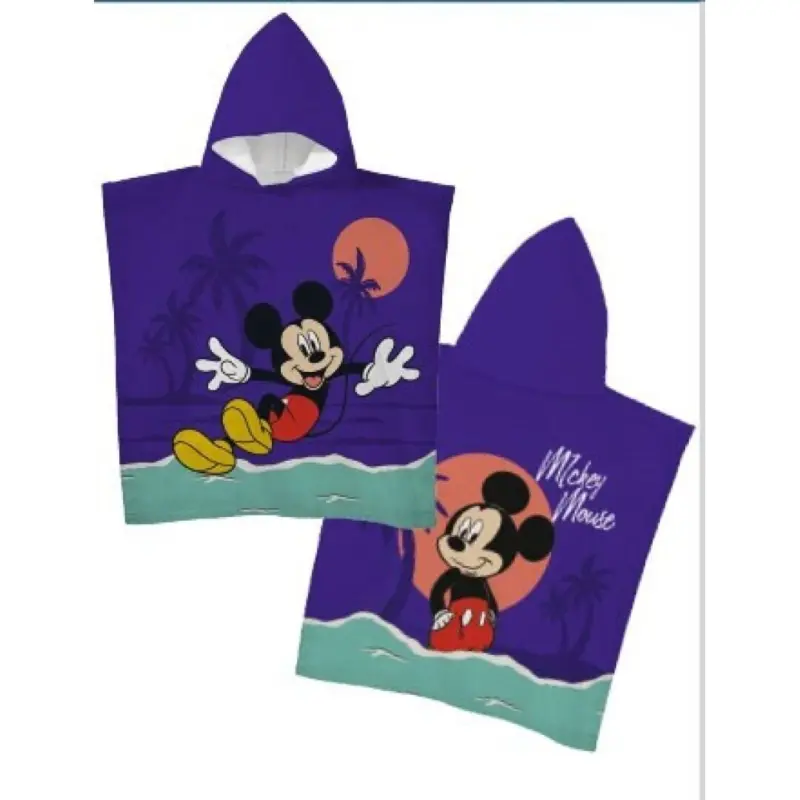 Mickey Mouse poncho 55 x 110 cm - polyester