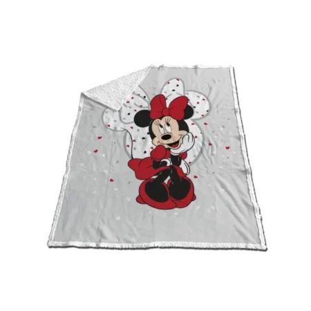 Minnie Mouse fleece plaid 130 x 170 cm - polyester