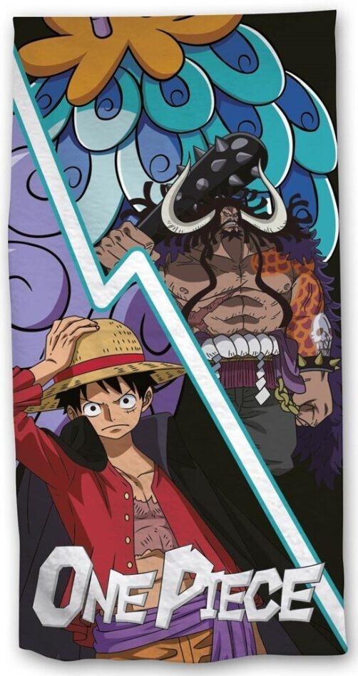 One Piece handdoek 70 x 140 cm polyester - Battle