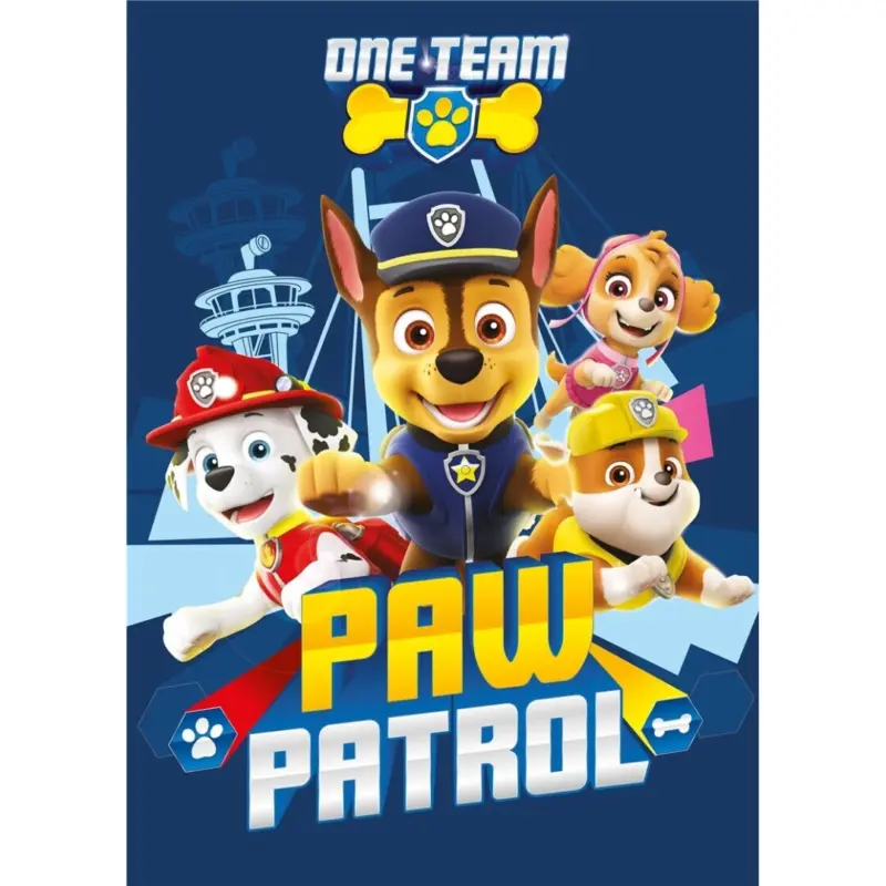 Paw Patrol Fleece plaid 110 x 140 cm