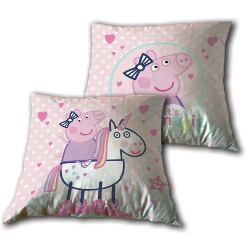 Peppa Pig sierkussen Unicorn  - 35X 35Cm