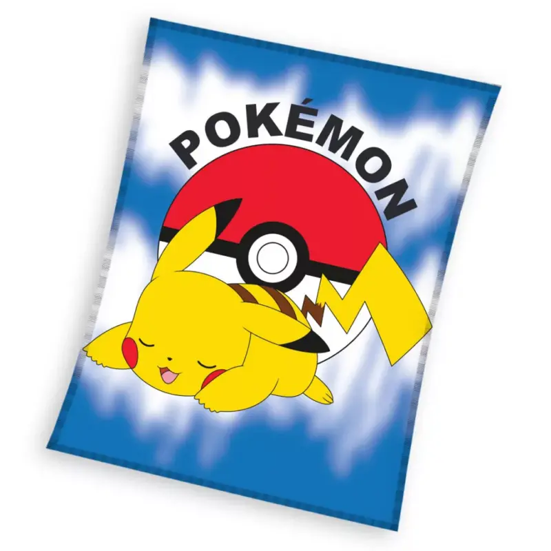 Pokemon fleece deken sleepy Pikachu  - 130 x 160 cm