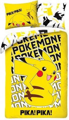 Pokémon Pika Pika Dekbedovertrek 140 x 200 cm (70 x 90 cm)