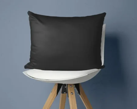 Primaviera Deluxe Satijnen 2 in 1 Kussenslopen Zwart cm