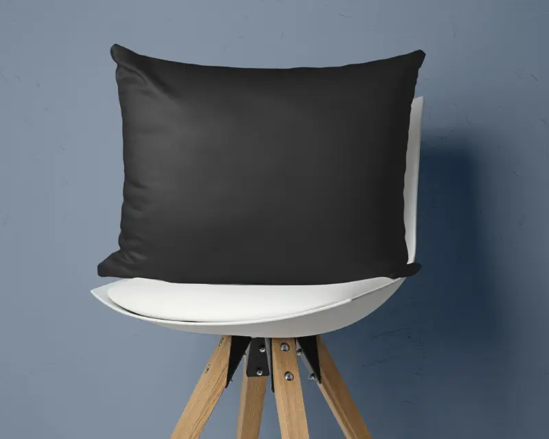 Primaviera Deluxe Satijnen 2 in 1 Kussenslopen Zwart cm