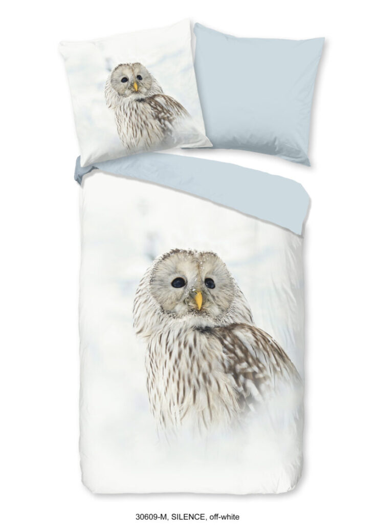 Pure Dekbedovertrek "uil" - Multi - (135x200 cm) - Microfiber