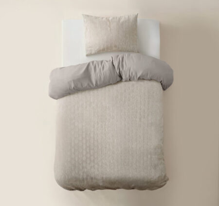 Sleeptime Flanel Art Beige 140 x 220 cm