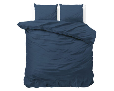 Sleeptime Satin Point Navy 240 x 220 cm