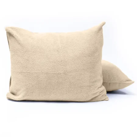Sleeptime Teddy kussenslopen 2pack Taupe 60 x 70 cm