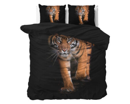 Sleeptime Tiger icon Zwart 240 x 200/220 cm