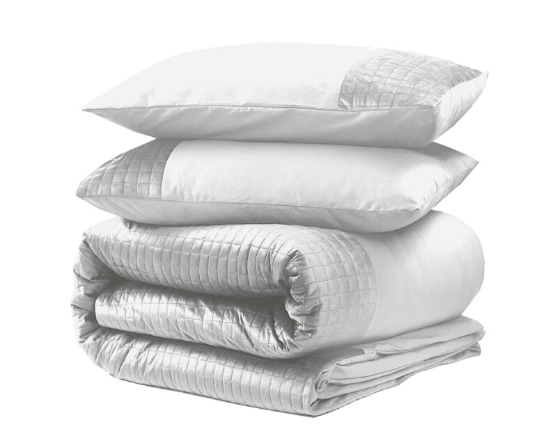 Sleeptime Velvet Band Wit 200 x 220 cm