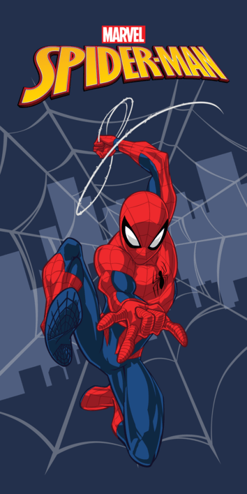 Spiderman strandhanddoek 70 x 140 cm polyester - pre order