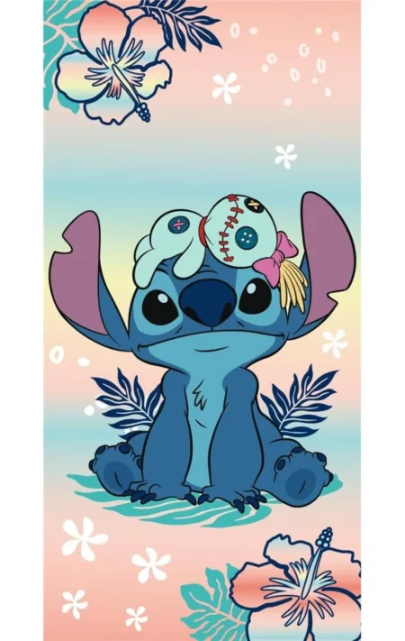 Stitch and Scrump strandlaken 70 x 140 cm polyester