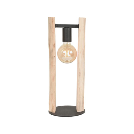 LABEL51 Tafellamp Woody - Naturel - Hout - Tafellamp