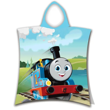 Thomas de Trein poncho - 50 x 115 cm - Katoen