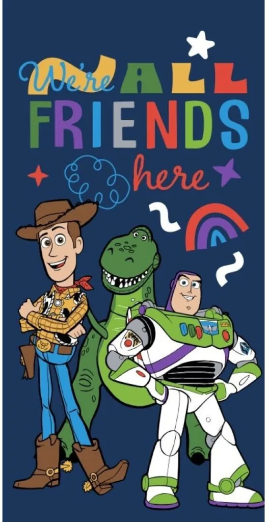 Toys Story Friends strandlaken 70 x 140 cm polyester
