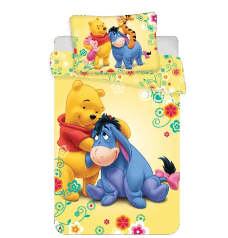 Winnie The Pooh & Ioor dekbedovertrek 100 x 135 cm - Katoen