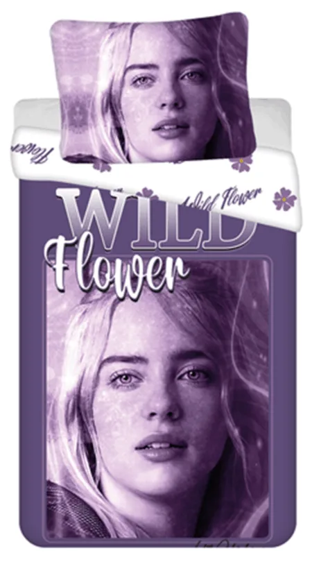 Billie Eilish Dekbedovertrek - 140 x 200 cm - 70 x 90 cm - Katoen