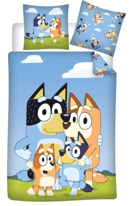 Bluey Dekbedovertrek 140 x 200 cm - polykatoen