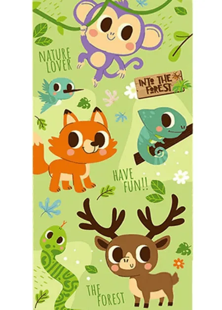 Jungle Strandlaken  - 70 x 140 cm