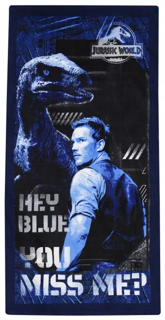 Jurassic World handdoek   70 x 140 cm